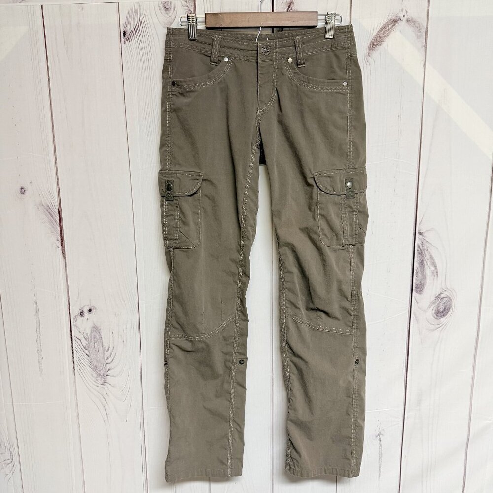 KÜHL Women’s Splash Pants Size 6 Brown Vintage Patina Dye EUC